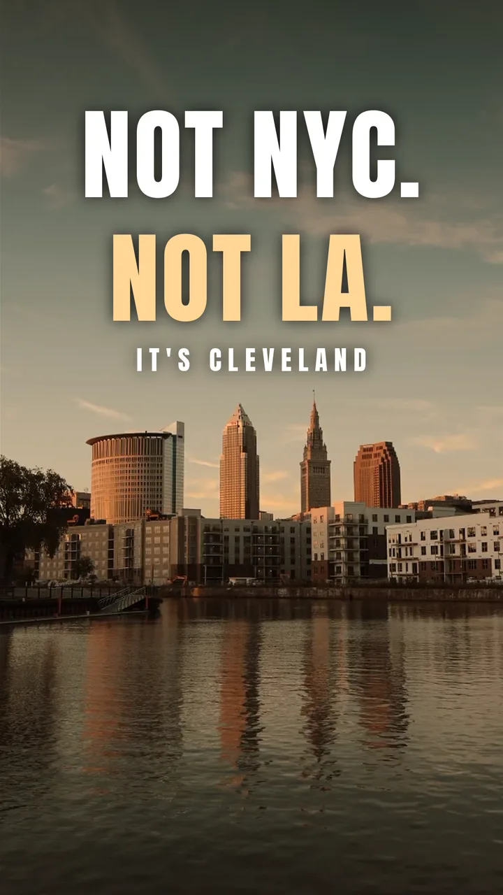 Golden Hour on the Cuyahoga, Cleveland