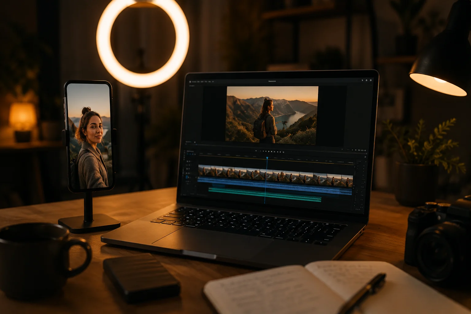 Vlogs paced to keep people watching
